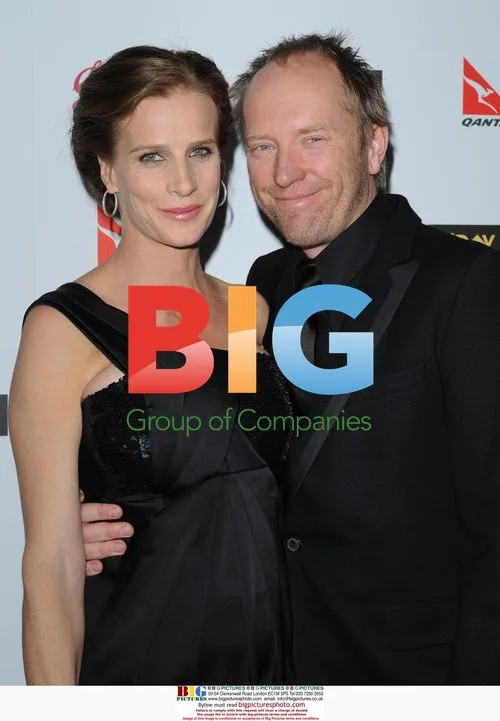 Rachel Griffiths and husband attend gala