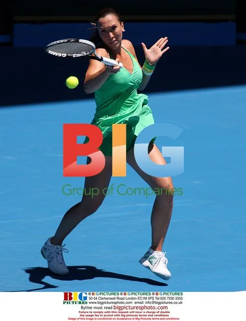 Jelena Jankovic at Melbourne Park