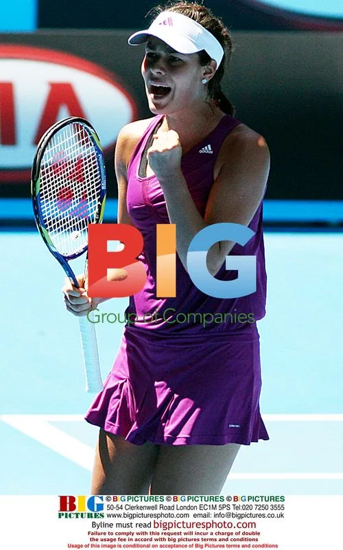 Ana Ivanovic at Melbourne Park