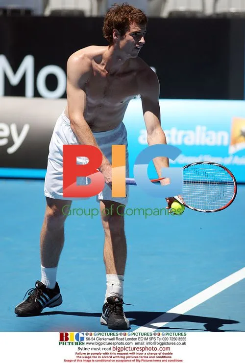 Andrew Murray Attends Practice Session