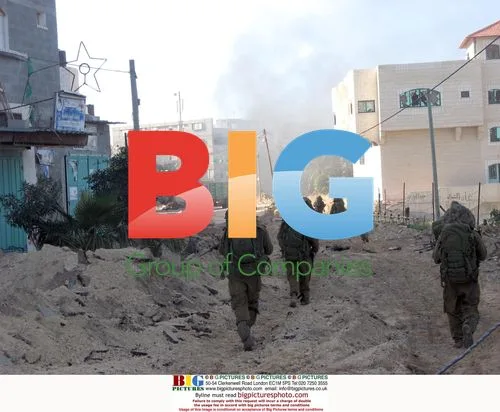 Israeli Army in Jabaliya, Gaza