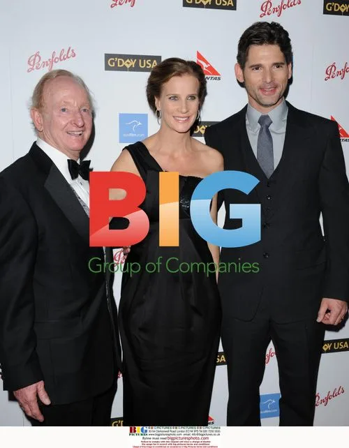 Eric Bana, Rachel Griffiths and Rod Laver at Australia Week 2009