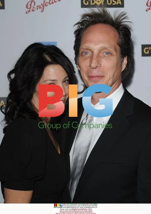 William Fichtner and wife at G'Day USA event
