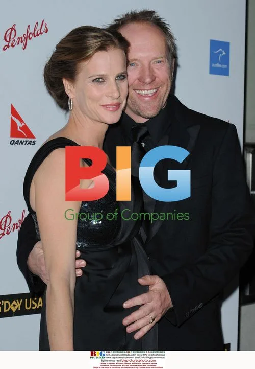 Rachel Griffiths and Husband at G'Day USA Gala