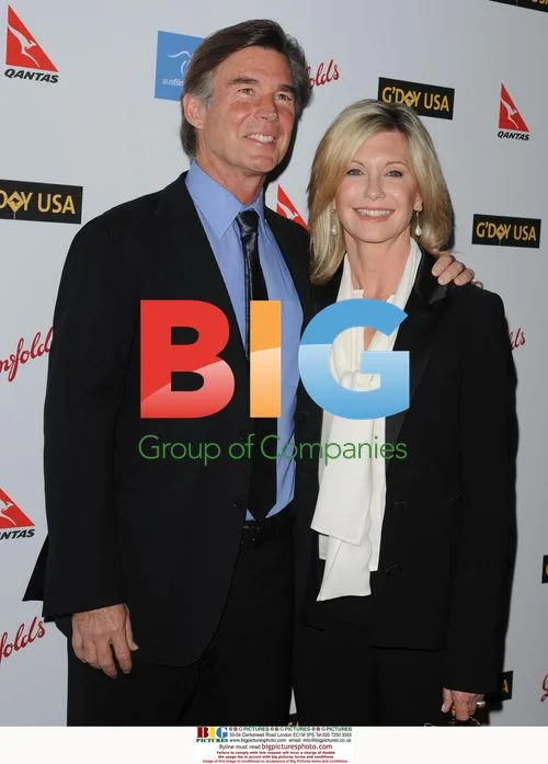 Olivia Newton-John & John Easterling at G'Day USA Gala