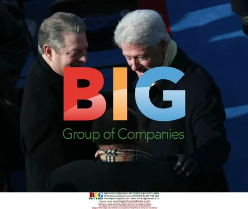 Al Gore and Bill Clinton at Obama Inauguration