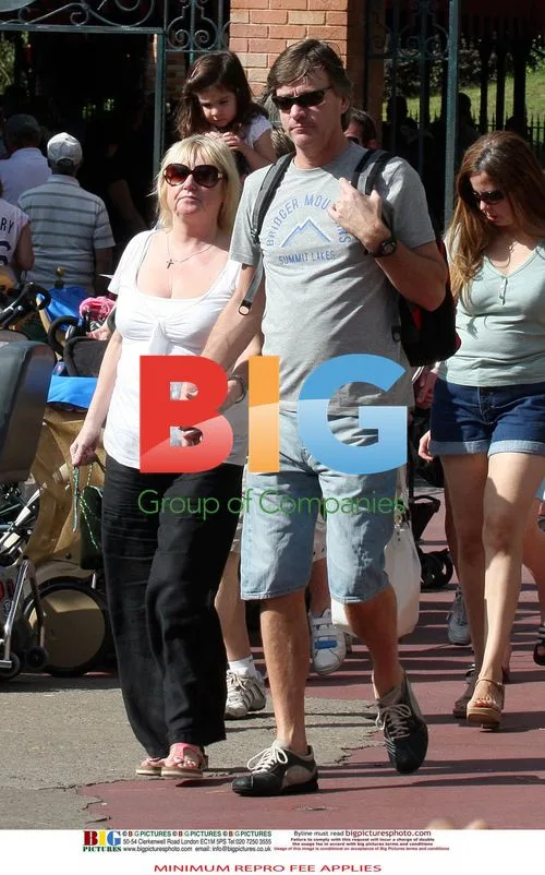 Judy Finnigan and Richard Madeley at Magic Kingdom
