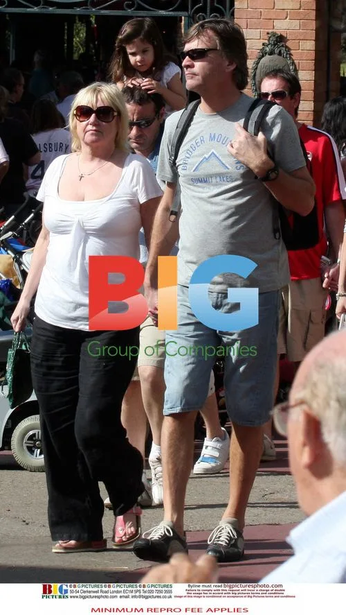 Judy Finnigan and Richard Madeley at Magic Kingdom