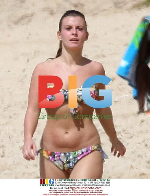 Coleen Rooney's Caribbean Vacation
