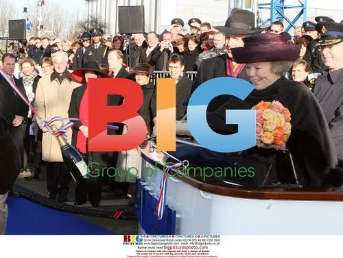 Queen Beatrix Attends Patrol Vessel Naming