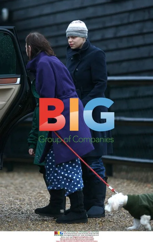 Jade Goody Leaves Home in London