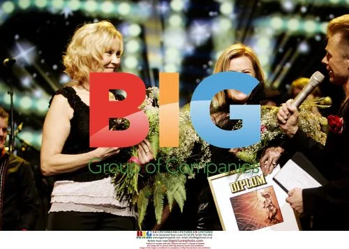 ABBA members Agnetha and Anni-Frid at Swedish music gala