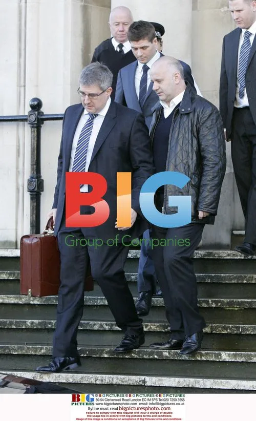 Steven Gerrard in Court on Assault Charges