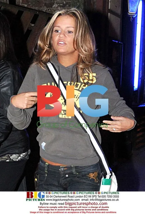 Kerry Katona Gets Hair Done in Liverpool