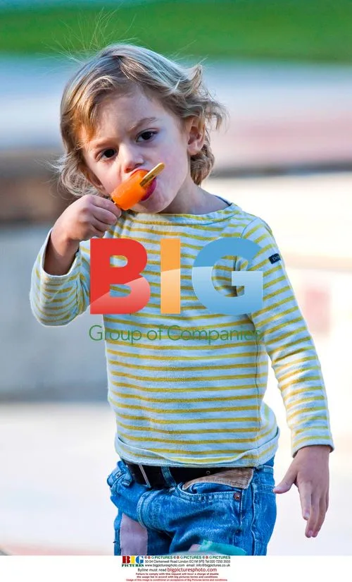 Kingston Stefani-Rossdale shows off rock star style