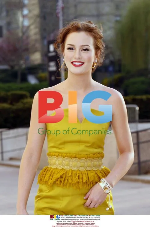 Leighton Meester at Metropolitan Opera Opening