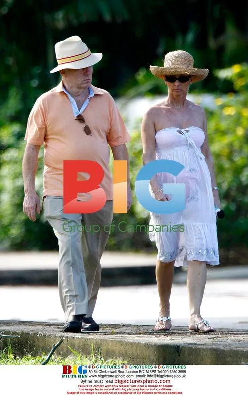 Paul Daniels and Debbie McGee on Caribbean holiday