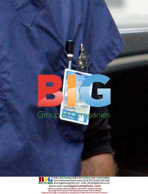 George Clooney on ER Set
