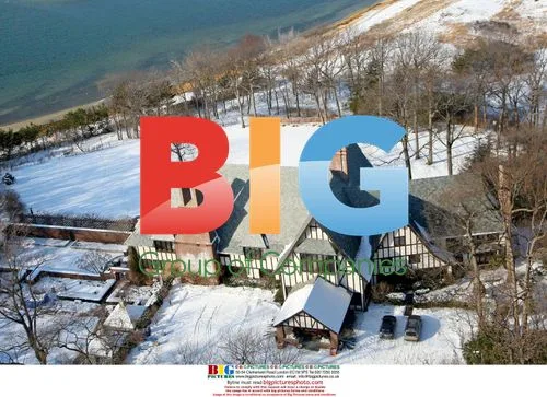 Aerial views of Sassafras estate on Long Island
