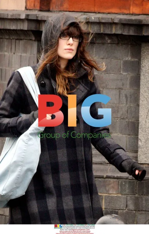 Keira Knightley Out in East London