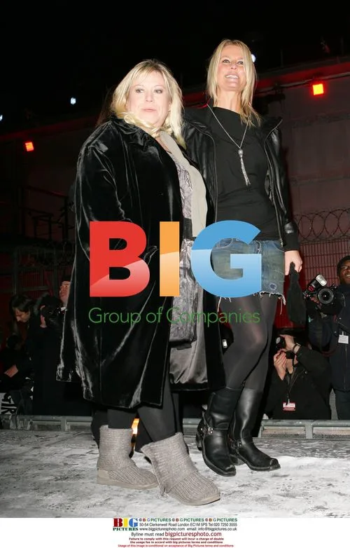 Ulrika Jonsson and Tina at Big Brother Finale