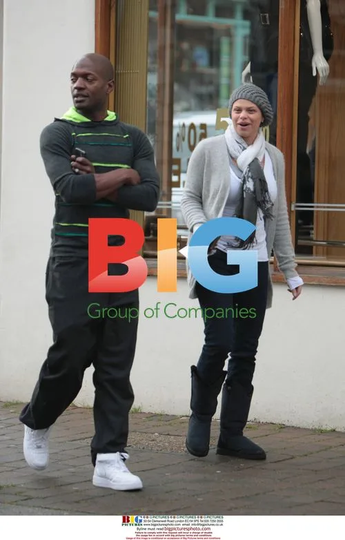 Jade Goody out with fitness trainer