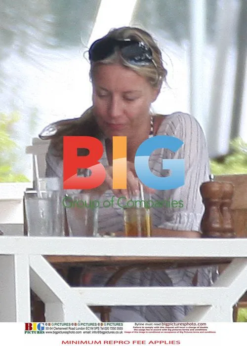 Denise Van Outen on Caribbean Vacation with Lee Mead