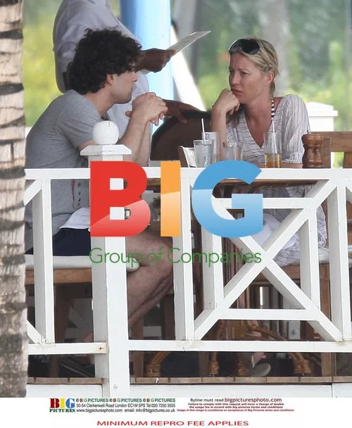Denise Van Outen and Lee Mead on Caribbean Vacation