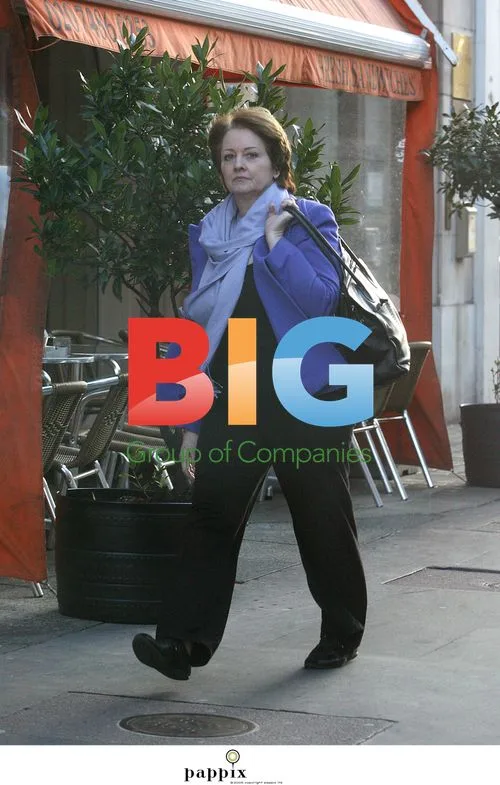 Anne Diamond Spotted in Central London