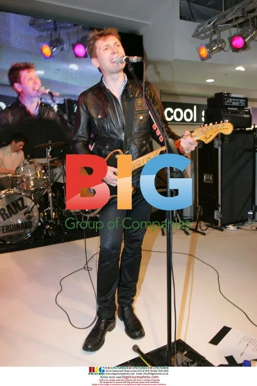 Franz Ferdinand play free show at HMV Oxford St