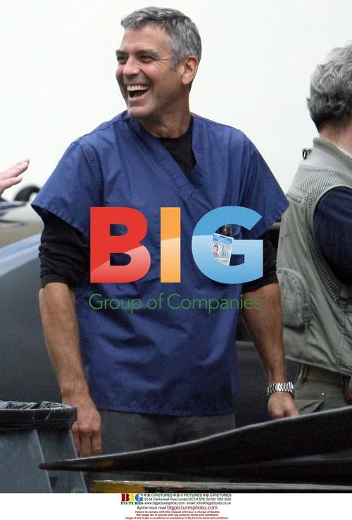 George Clooney on ER Set