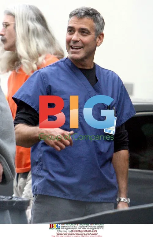 George Clooney on ER set