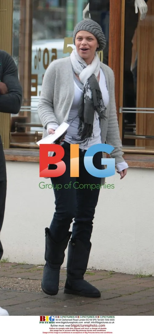 Jade Goody visits Jack Tweedy's mother