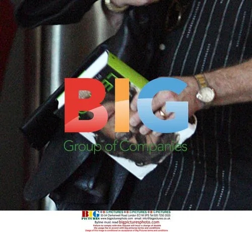 Ali Campbell of UB40 Departs Perth Airport