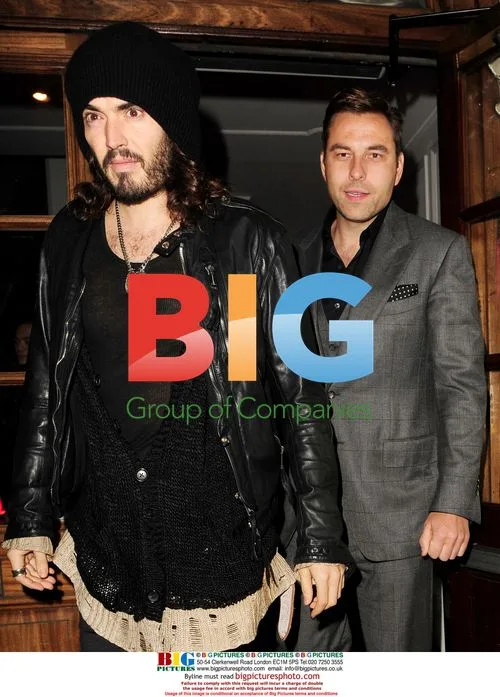 David Walliams and Russell Brand Night Out