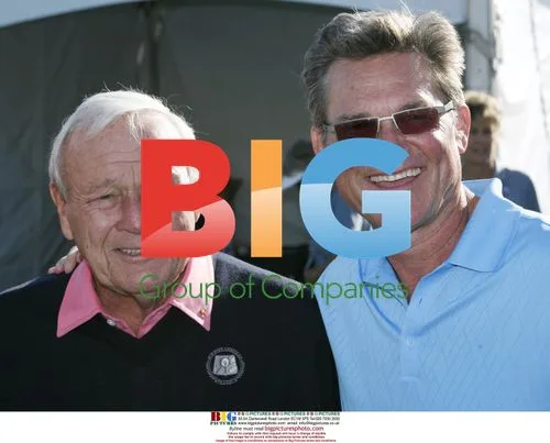 Arnold Palmer and Kurt Russell at PGA Classic