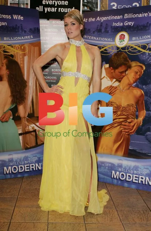 Felicia Field Hall at Int'l Billionaires Photocall