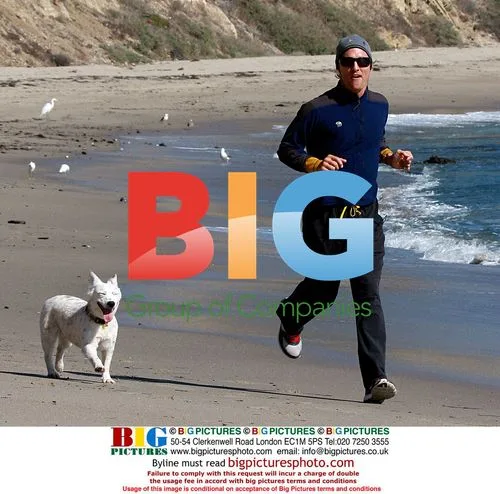 Matthew McConaughey Jogs on Malibu Beach