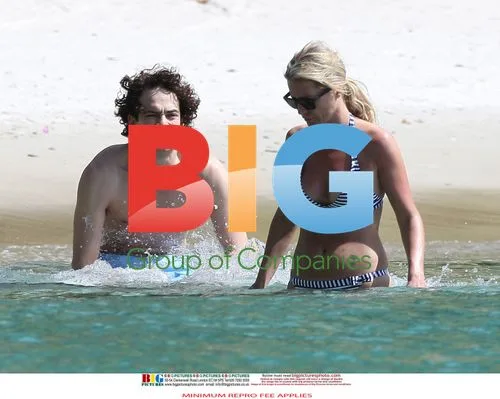 Denise Van Outen and Lee Mead on Caribbean Holiday