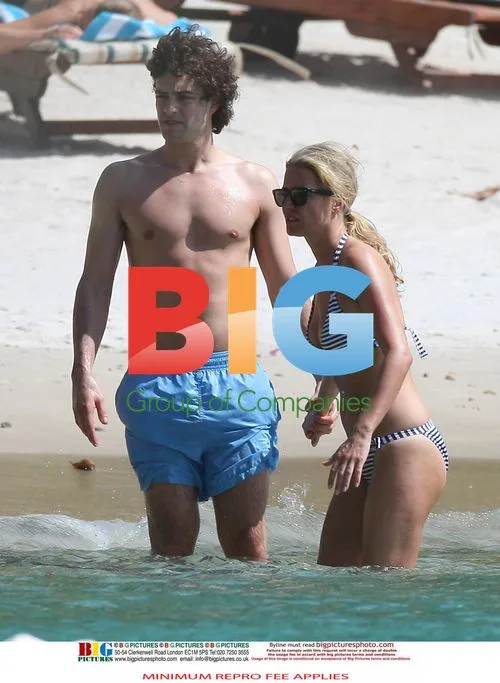 Denise Van Outen and Lee Mead on Vacation