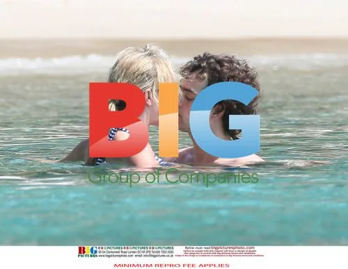 Denise Van Outen and Lee Mead on Caribbean Holiday