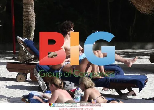 Denise Van Outen and Lee Mead on Caribbean Holiday
