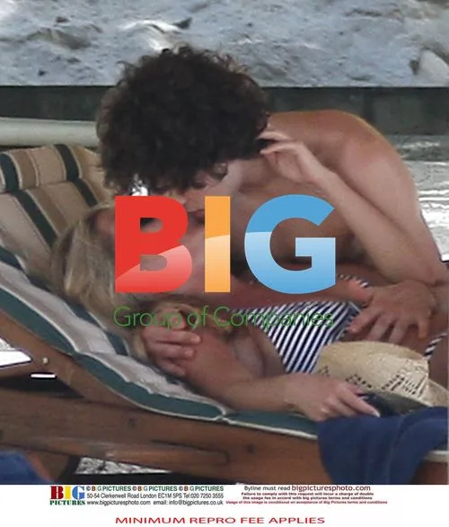 Denise Van Outen & Lee Mead on Caribbean Vacation