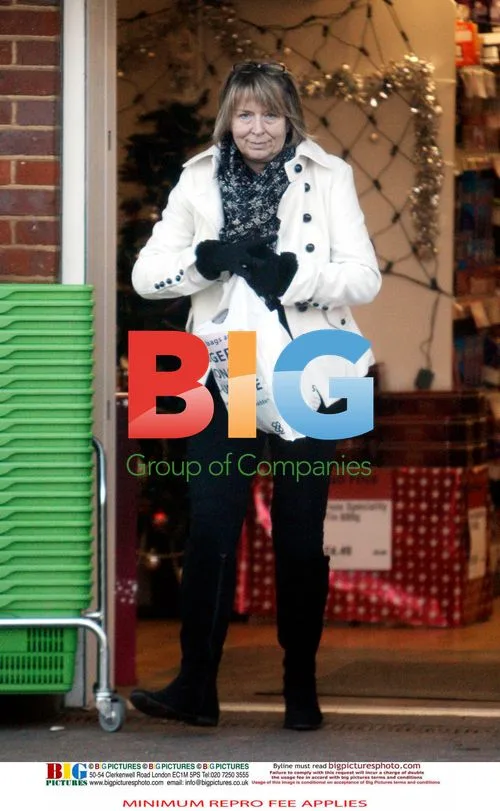 Fern Britton shopping in UK