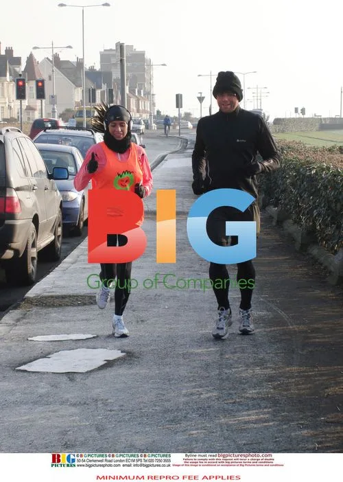 Katie Price and Peter Andre Train for Marathon