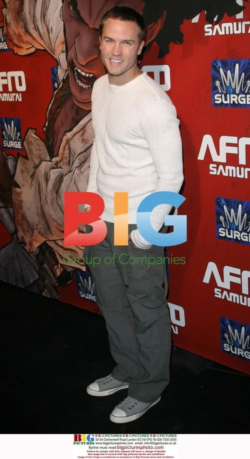 Scott Porter at Afro Samurai Video Game Release