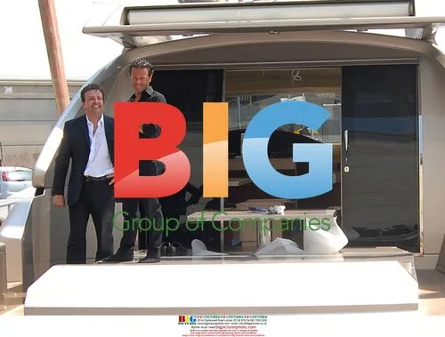 Fabrizio Politi at yacht launch