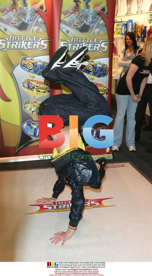 George Sampson Promotes Battle Strikers