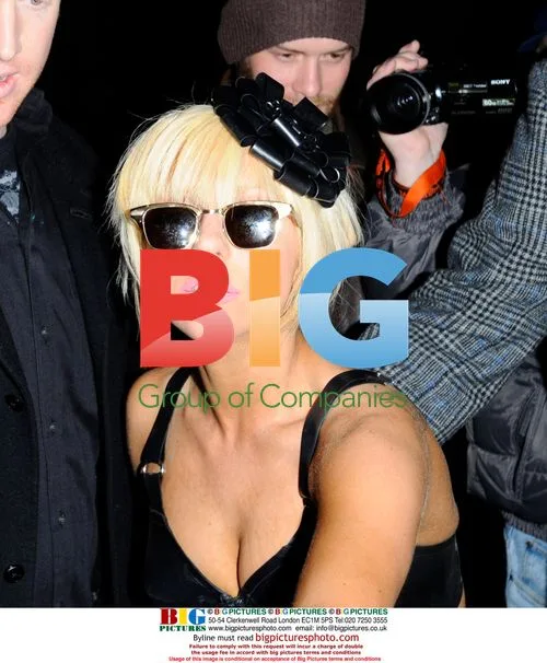Lady Gaga, Mark Ronson, and Friends Party in London