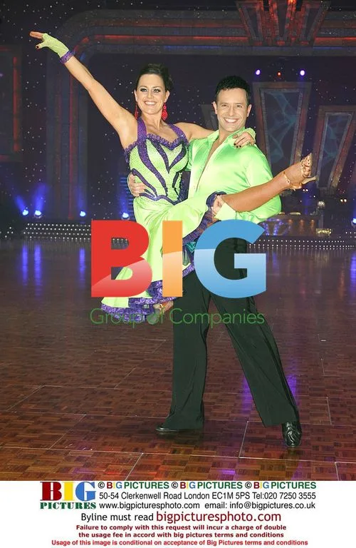 Jill Halfpenny and Darren Bennett at Strictly Come Dancing Live 2009